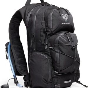 Buffalo Black Hydration Backpack